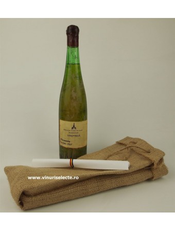 Chardonnay 1957 Murfatlar in cutie lemn
